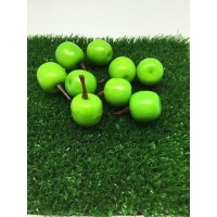 Декоративное яблоко зеленое, 20 мм, 1 шт