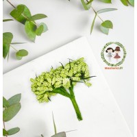 Букетик тычинок для цветов, бледно-зеленый