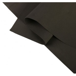 Фоамиран иранский 60 х 70 см, толщина 0,8-1мм, цвет черный