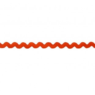 Тесьма отделочная вьюнчик 5 мм, цвет оранжевый