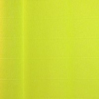 Гофрированная бумага, 180г, 50*250 cм, пр-во Италия, желтая, №574