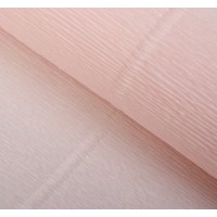 Гофрированная бумага, 180г, 50*250 cм, пр-во Италия, бледно-розовая, №616